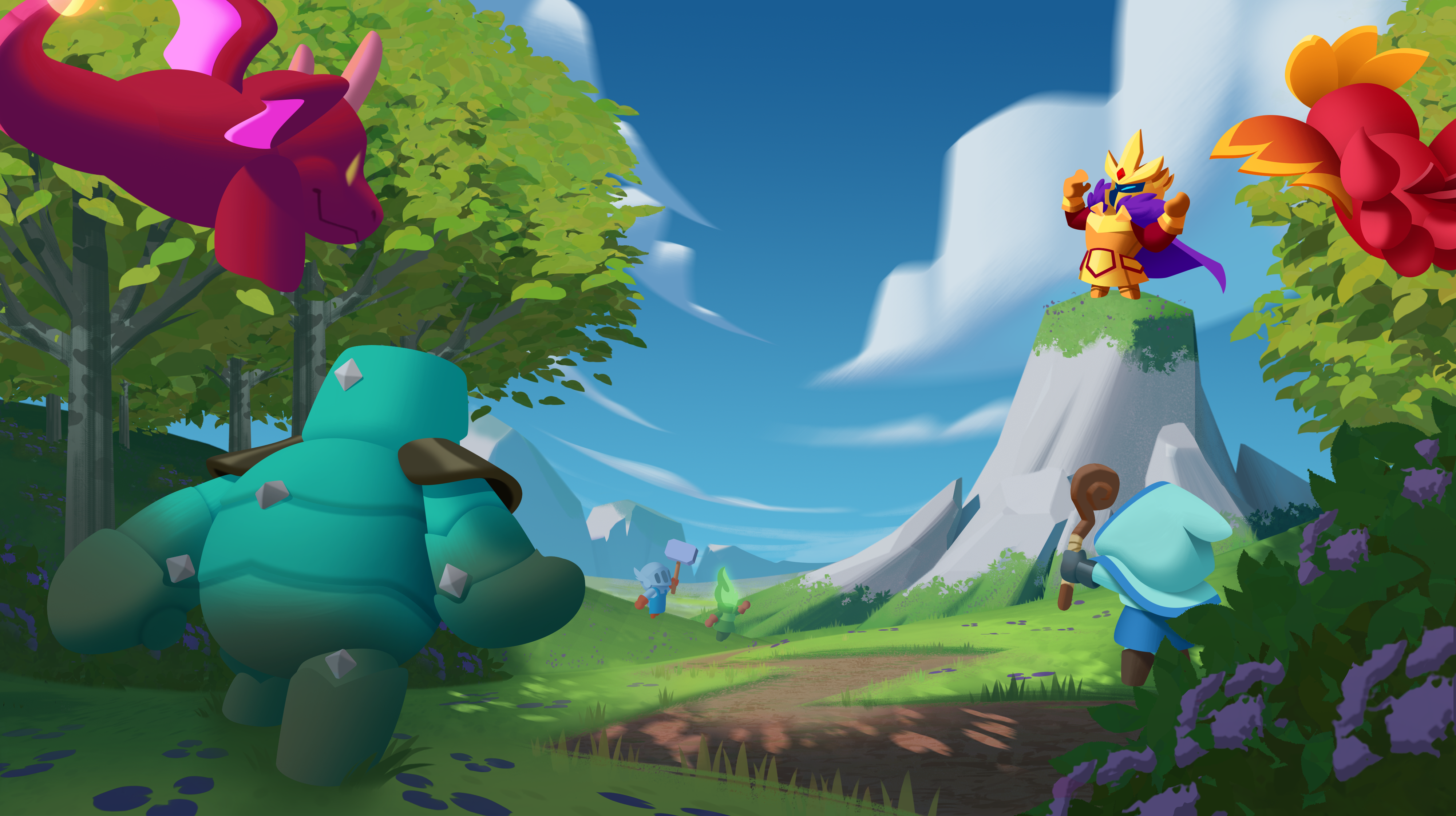 Tectonic Tactics gameplay screenshot